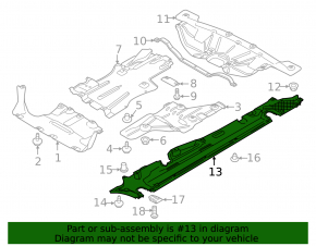 Right side sill protection for Porsche Cayenne 958 11-14