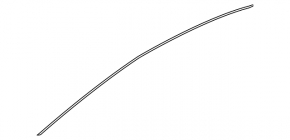Upper door molding front left Mercedes W213 E 17-23 chrome