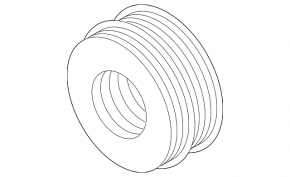 Crankshaft pulley VW CC 08-17