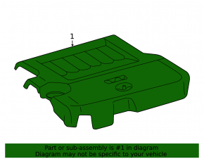 Lexus ES350 Engine Cover 07-12