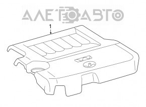 Lexus ES350 Engine Cover 07-12