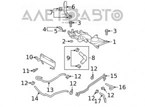 Subaru Outback Cooling System Pipe 20-24