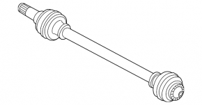 Rear right axle drive for BMW 3 G20 21-25 plug-in RWD