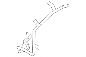 Cooling pipe metal VW Passat b8 16-19 USA 3.6