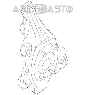Front right axle shaft Infiniti JX35 QX60 13-