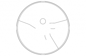 Wheel disk R15 x 6J ET45 5*100 Toyota Prius 30 13-15 rest, type 2, light curb