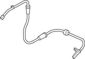 Front left ABS sensor for Infiniti FX35 FX45 03-08