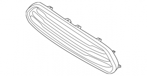 Mini Cooper Countryman F60 17-20 Radiator Grille Covers, Gloss