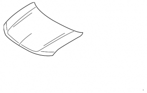 Mitsubishi Outlander 14-22 bare hood