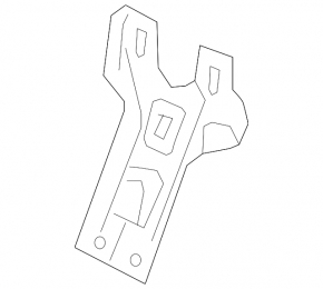VW Golf 15- Hood Lock Bar