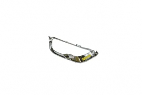 Molding frame fog lights under the trim left Jeep Grand Cherokee WK2 17- chrome