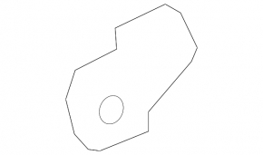 Left fender bracket Honda Clarity 18-21 usa lower, on fender