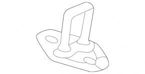 Kia Sorento 2021-25 trunk lock hook