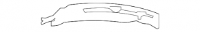 Right turn signal mirror for Porsche Macan 19-26