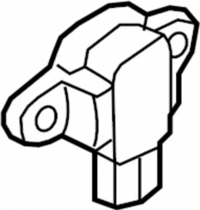 Left door airbag sensor for a Nissan Pathfinder 13-20