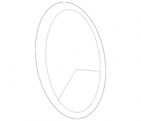 Emblem badge Mercedes tailgate Mercedes GLC 16-22 SUV