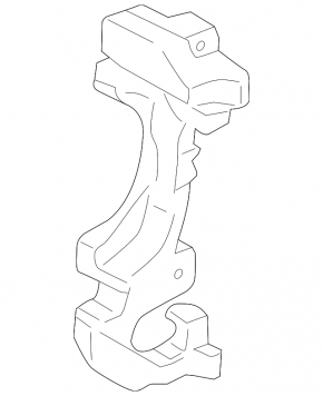 Front right caliper bracket for Ford Fusion mk5 13-20 for 300mm disc