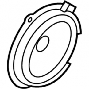Speaker rear left Lincoln MKZ 13-20 type2