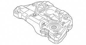 Fuel tank Ford Fusion mk5 13-20