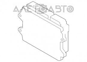 Block ECU engine computer Mazda CX-5 13-16 2.0, 2.5 FWD