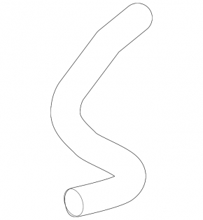 Upper cooling pipe Toyota Prius V 12-17