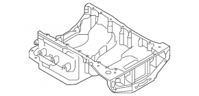 Kia Sorento 16-20 3.3 Engine Oil Pan