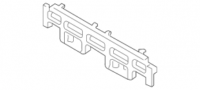 Rear bumper mount central Volvo V90 17-22 usa without towbar
