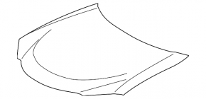 Lexus UX 19-26 bare hood