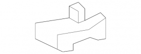 Right lower wing bracket Lexus IS 06-13