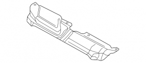 Audi A5 13-16 grille trim