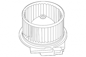 Heater Fan Motor Kia Niro 23-