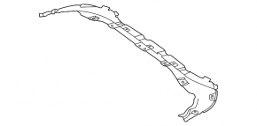 Rear bumper guard for Mercedes X247 GLB 20-26