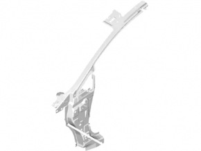 Front right body pillar Ford Fiesta 11-19