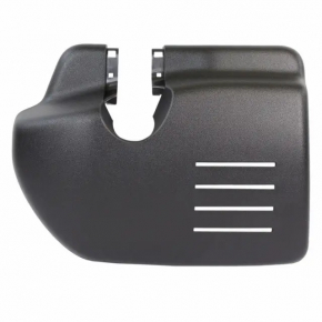 Ford Mustang mk6 interior mirror cover, black, 2-piece, for camera and rain sensor