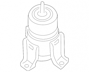 Left engine mount for Nissan Murano z51 09-14