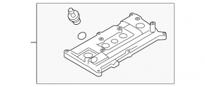 Nissan Versa 1.8 10-12 MR18DE Valve Cover