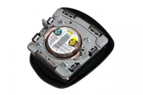 Cadillac ATS 13 driver's steering wheel airbag, black, detonated