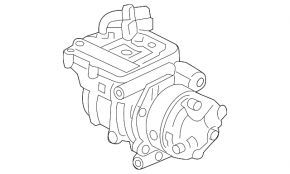 Chevrolet Volt 16-A/C Compressor