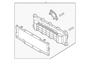 EGR valve cooler Hyundai Elantra 21-23 2.0