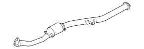 Exhaust manifold with catalytic converter Subaru Forester 14-16 SJ 2.5 complete with receiving pipe