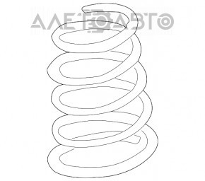 Front left spring Toyota Sienna 04-10