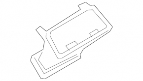 Audi E-Tron 19-23 center console air vent