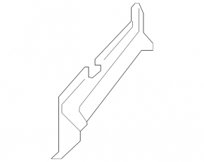 Right windshield wiper seal for BMW 8 G15 G16 20-25