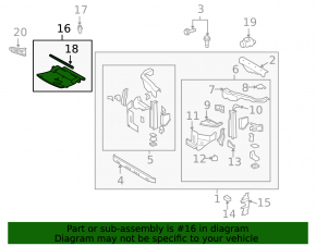 Lexus LX570 TV trim panel (pre-restored) 08-15