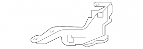 Right hood hinge for Lexus RX350L RX450hL 18-22