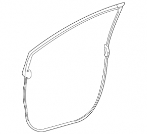 Front right door seal Toyota Sienna 21-25