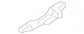Front right door handle mechanism Hyundai Tucson 16-21