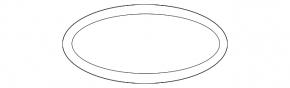 Kia Forte 4d 14-18 Trunk Lid Emblem