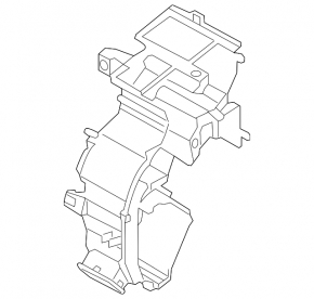 Heater housing bare left Hyundai Veloster 12-17