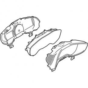 Instrument cluster Ford C-max MK2 13-16 plug-in 73k